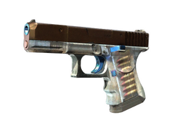Glock-18 | Clear Polymer (Battle-Scarred) CS2 skin