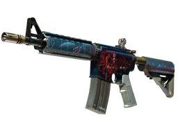 M4A4 | Spider Lily (Well-Worn) CS2 skin