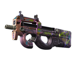 P90 | Neoqueen (Well-Worn) CS2 skin