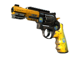 R8 Revolver | Banana Cannon (Well-Worn) CS2 skin