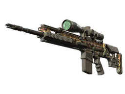 SCAR-20 | Caged (Battle-Scarred) CS2 skin