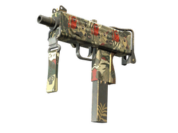 StatTrak™ MAC-10 | Monkeyflage (Well-Worn) CS2 skin
